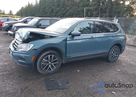 2021 Volkswagen Tiguan 2.0T Se/2.0T Se R-Line Black/2.0T Sel из США, поврежденный, VIN 3VV2B7AX3MM087713